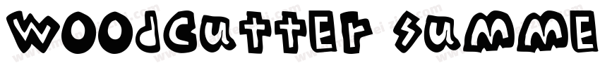 Woodcutter Summer字体转换